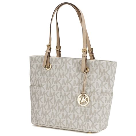 michael kors large vanilla print tote|Michael Kors Tote bags outlet.